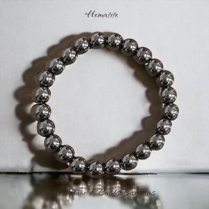 Hematite Bracelet - 8mm Unisex